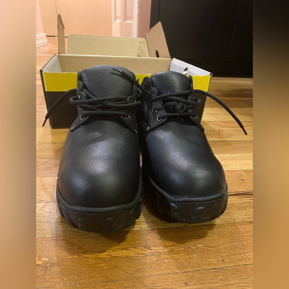 LEHIGH Safety Shoes Men’s 13 Extra Wide - Picture 4 of 11